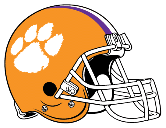 Clemson Tigers 1977-Pres Helmet Logo iron on transfers for clothing